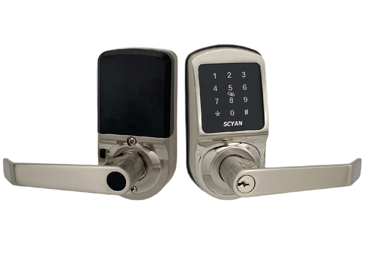 X5 Fingerprint Touchscreen Key Fob Door Lock with OLED Display – Scyan  Electronics LLC
