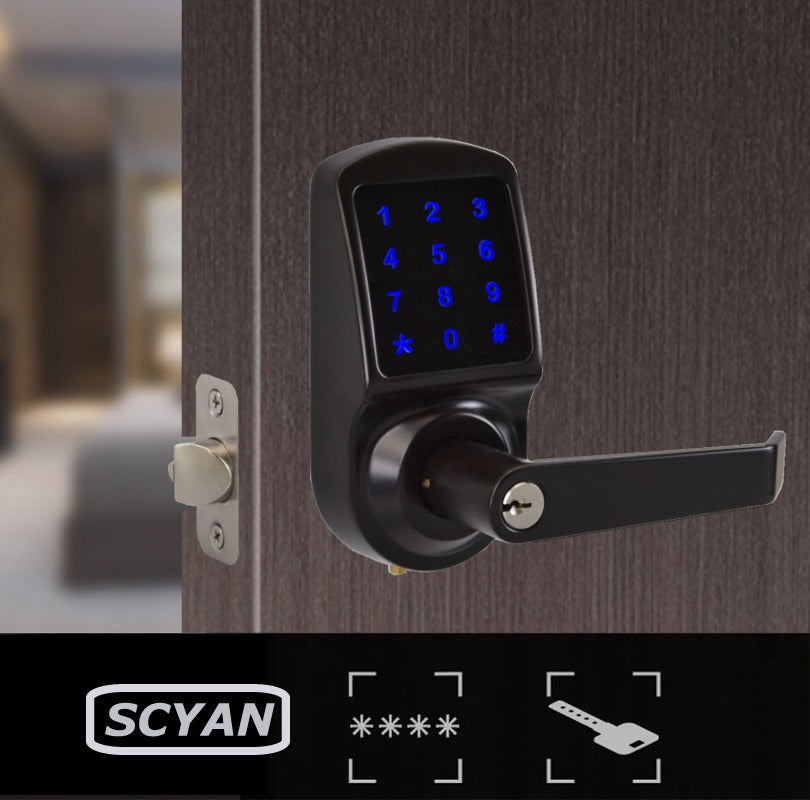 X5 Fingerprint Touchscreen Key Fob Door Lock with OLED Display – Scyan  Electronics LLC